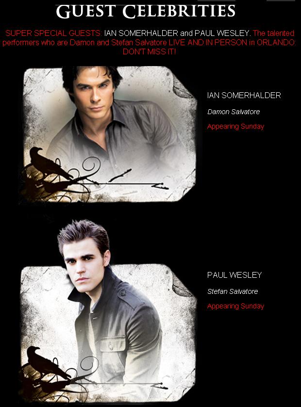 Win Tickets to Creation Entertainment's "The Vampire Diaries" Official
