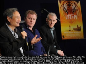 Ang Lee,  David Magee, Tim Squyres