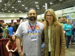 A 70s dream come true: One of the "Mikes" and Lindsay Wagner