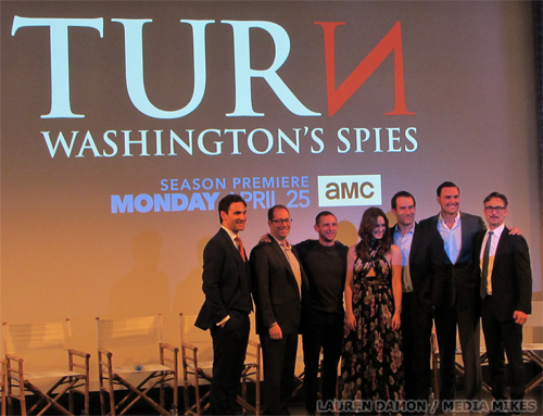 4/20/2016 The cast and creators of "Turn" at the New York Historical Society