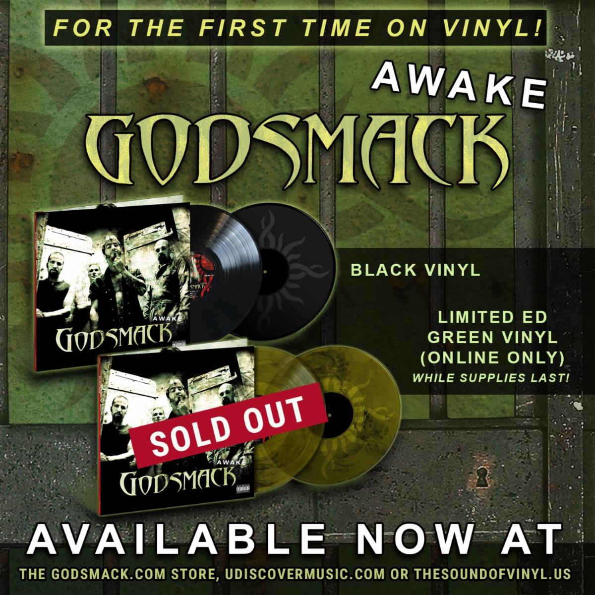 Album Review: Godsmack “Awake” Remastered Double LP